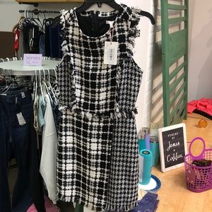 Houndstooth Dress